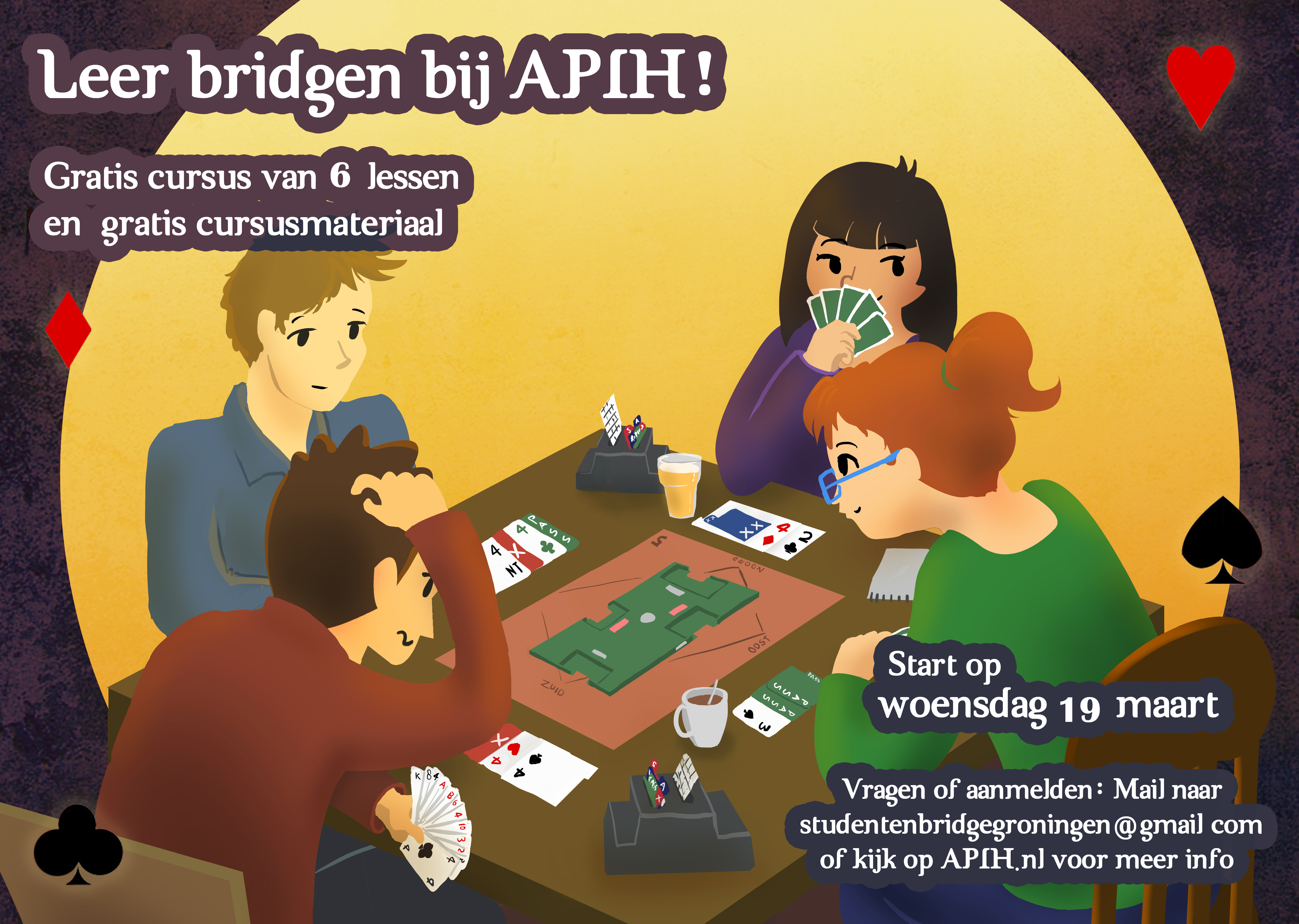 Gratis APIH Bridgecursus maart 2014